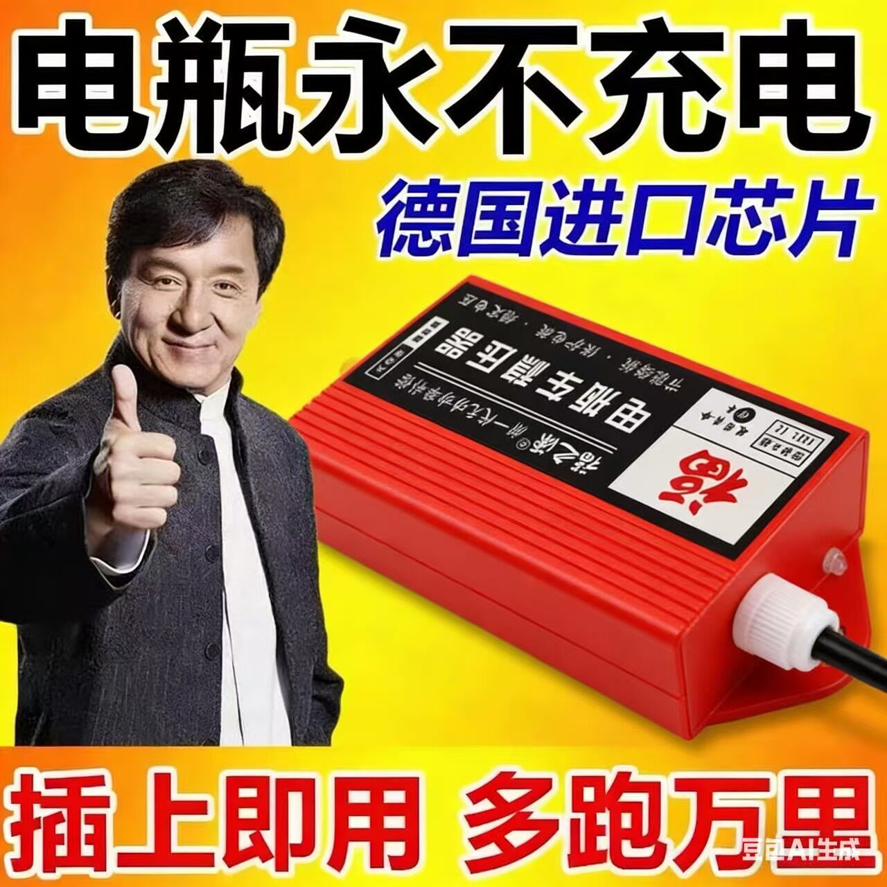 电动车增程稳压器电动二轮三轮车电瓶稳压修复续航增程器通用型
