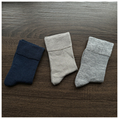 目牌MERINO澳洲美利奴羊毛童袜四季 中筒袜无骨袜软糯干爽舒适好袜