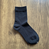 男女美利奴羊毛袜子速干透气美丽诺户外徒步纯色四季 薄款 商务休闲