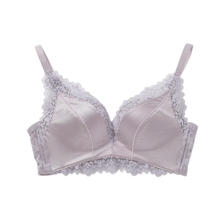 UFEEL无痕内衣小胸聚拢胸罩无钢圈收副乳防下垂蕾丝文胸女6918