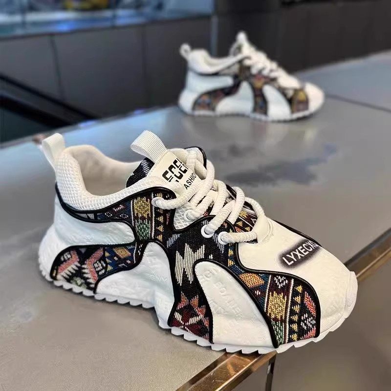 男士运动休闲厚底增高包底老爹鞋