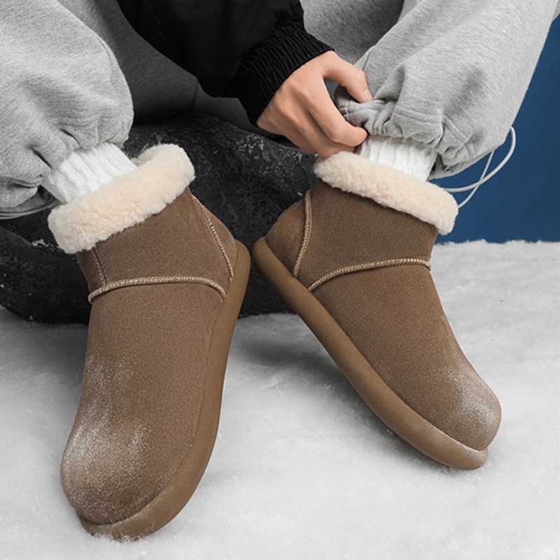 土豆棉靴东北男鞋保暖防寒雪地靴