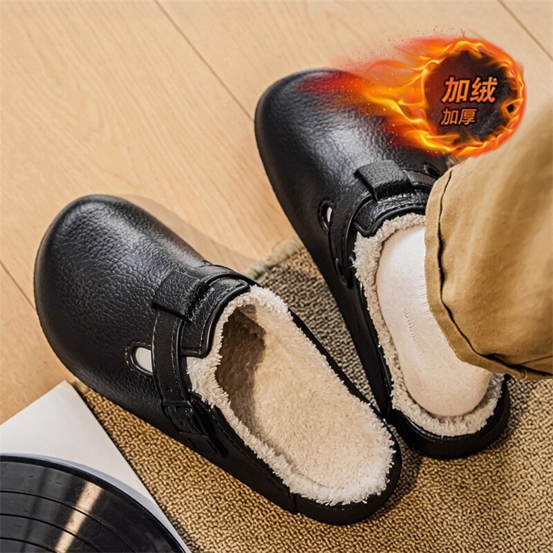 踩屎感运动鞋室内居家保暖棉鞋