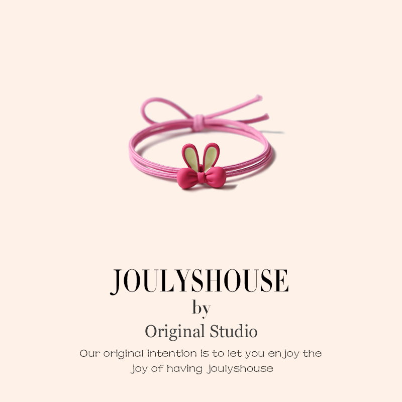 蝴蝶结兔耳朵发圈森系百搭头绳女韩戴男友手上可调节皮筋网红发饰,饰品/流行首饰/时尚饰品新,发饰,淘宝优惠券,粉丝福利购,淘宝优惠卷