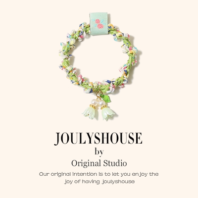 小清新铃兰花头绳森女扎发甜美个性扎发耐用橡皮筋发圈日韩高弹力