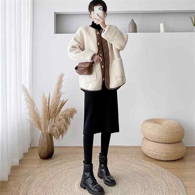 孕妇套装秋冬款2022新款时尚洋气秋装两件套女小个子时髦加厚外套