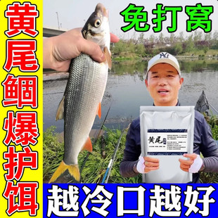 黄尾鲴专用饵料专攻青尾黄尾红尾鲴鱼野钓黑坑四季通杀免打窝饵料