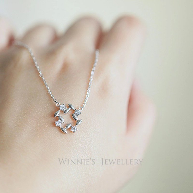 纯银项链女轻奢精致风车锁骨链