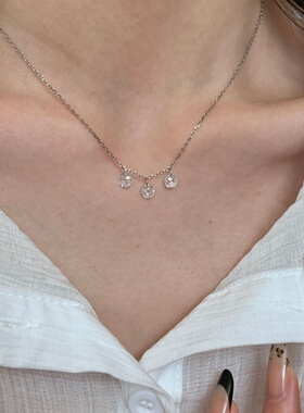 清冷气质高级清新甜美锁骨链