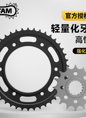 AFAM牙盘KTM990/1050/1190/1290Adv/Duke大小飞链轮RK链条改装