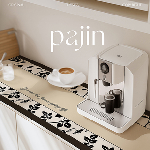 柏林花事桌垫桌布免洗防油防水桌面餐边柜电视柜保护法式玄关酒柜