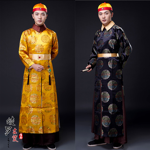 影视古装 清朝乾隆皇帝便服阿哥服舞台话剧贝勒皇子演出服 聂远同款