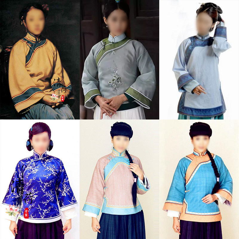 清朝末民国少奶奶秀禾服
