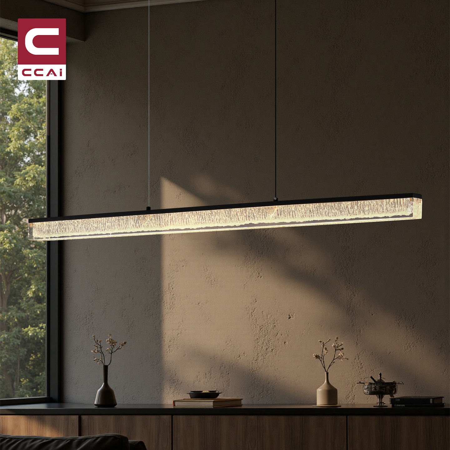 出彩意式极简餐厅吊灯长条一字北欧餐桌灯护眼超亮办公室前台灯具,家装灯饰光源,餐厅吊灯,淘宝优惠券,粉丝福利购,淘宝优惠卷