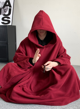 加绒加厚僧人僧服居士禅意家居服
