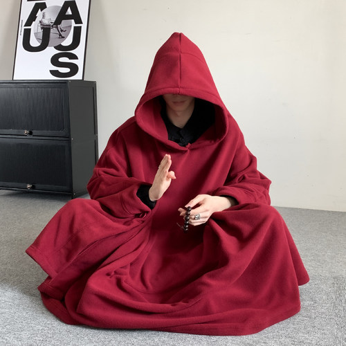 加绒加厚僧人僧服居士禅意家居服