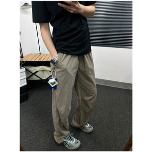 美式速干户外冰丝裤子男夏季薄款三防爬山穿搭装备伞兵机能冲锋裤