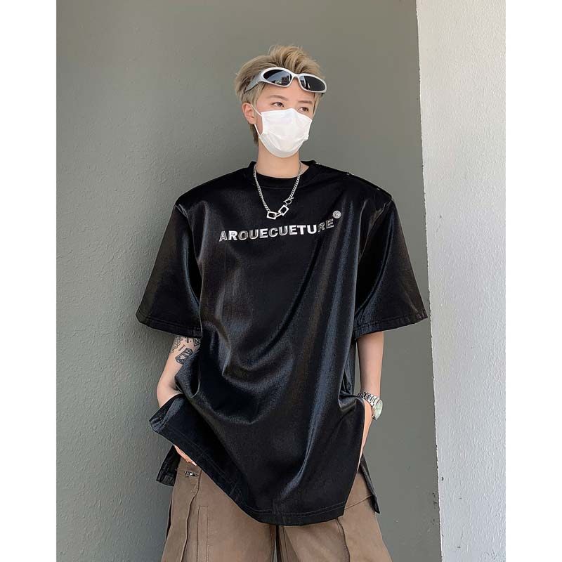 欧美街头高级感T恤设计感