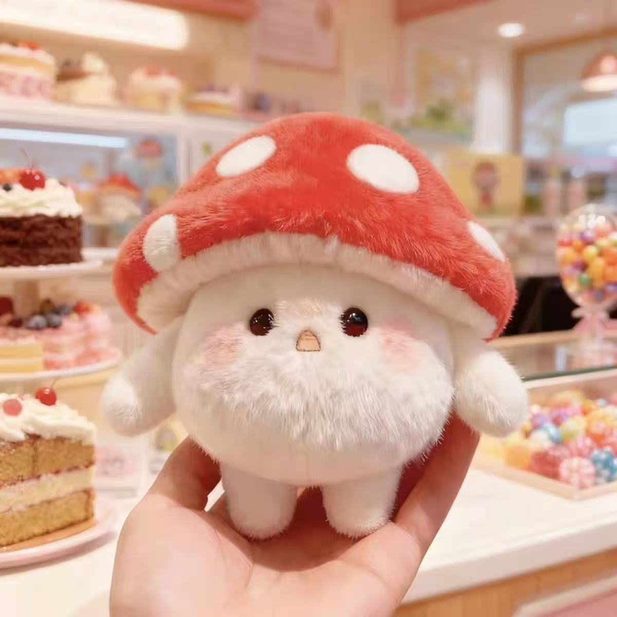 小红书同款蛋仔派对灵感菇粒可爱毛绒玩偶公仔挂件送朋友生日礼物