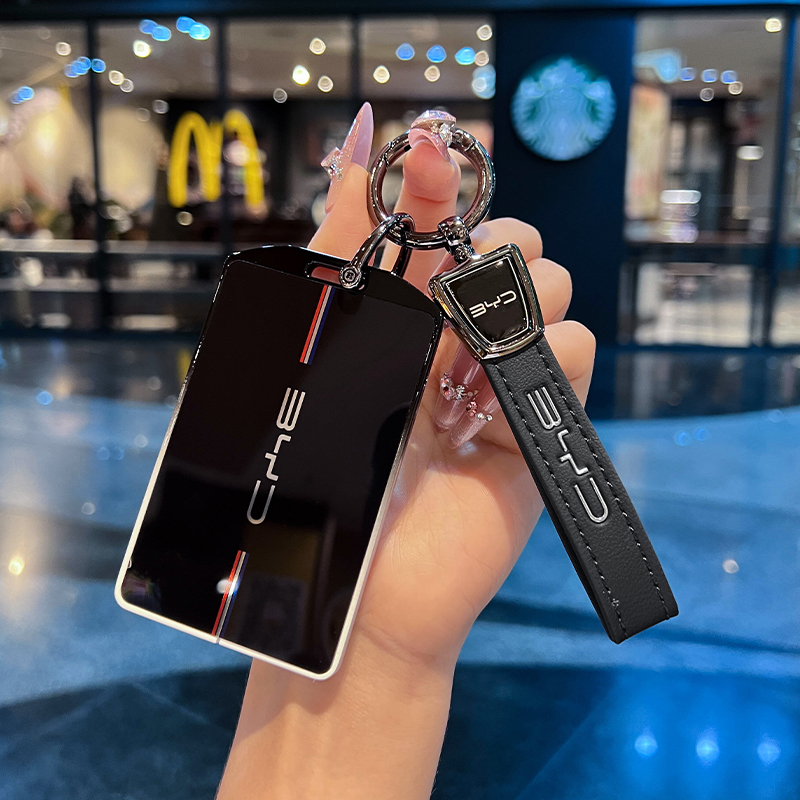 比亚迪卡片钥匙套汉EV唐dmi宋pro秦plus海豚元海豹NFC卡包壳男女