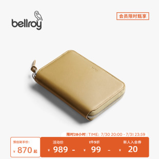 机能拉链钱包通勤大容量 Bellroy澳洲 Folio Wallet 2025新款
