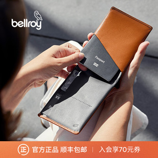 Bellroy澳洲 旅行钱包护照夹皮革礼物防盗刷钱包 Travel Wallet