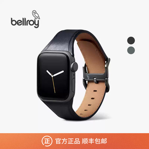 Bellroy经典皮革手表带
