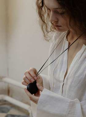 梵几UPCYCLE Circle’系列木质颈饰挂饰禅意创意造型挂绳配饰项链