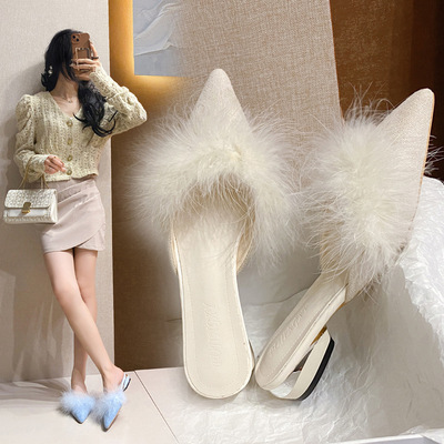 45大码女鞋41低跟3cm女凉鞋43