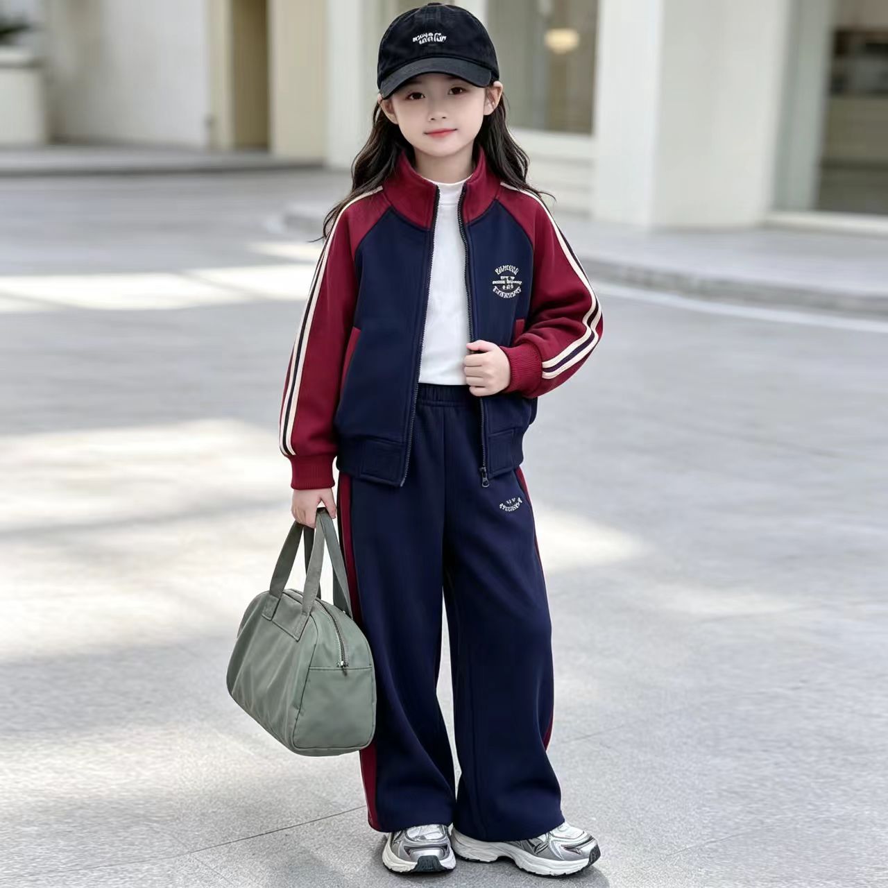 2026新女童运动套装休闲新款洋气