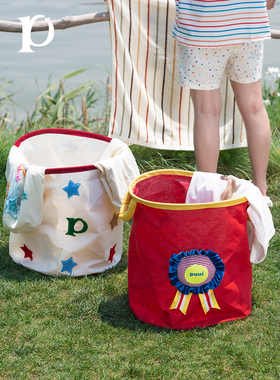 puui原创家用脏衣篓大容量布艺衣物收纳筐可折叠浴室放衣神器