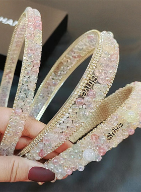 发箍亚克力甜美果冻色发饰