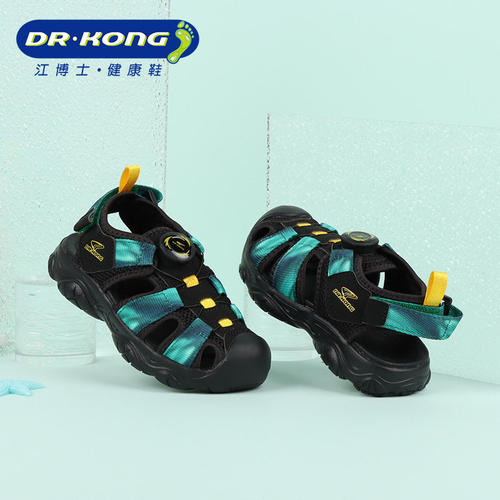 DR.KONG江博士新款童鞋轻便防滑舒适软底透气凉鞋S1000956