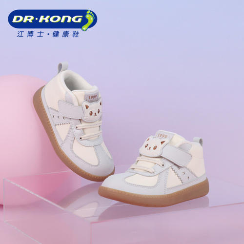 Dr.Kong江博士冬季女童加绒保暖二阶段学步鞋B1404941A
