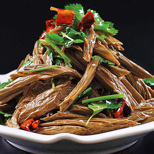 黑腐竹腐竹干货腐竹农家河源黑豆农家腐竹特产付竹支竹腐皮500g