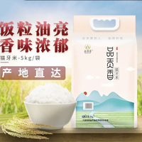 品貓牙米貢香九品貓牙王長粒香大米芽米安徽六安特產(chǎn)油亮米5kg