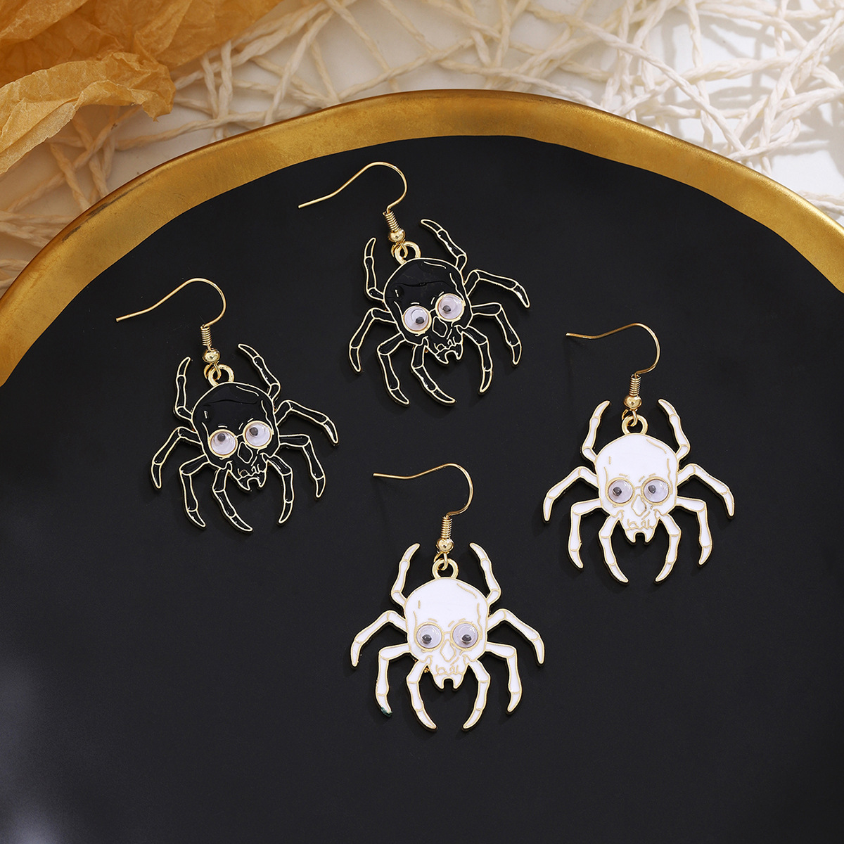 跨境欧美万圣节搞怪卡通可爱蜘蛛