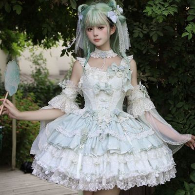 新款 春樱序 新中式Lolita【现货掉落】安利28送团扇