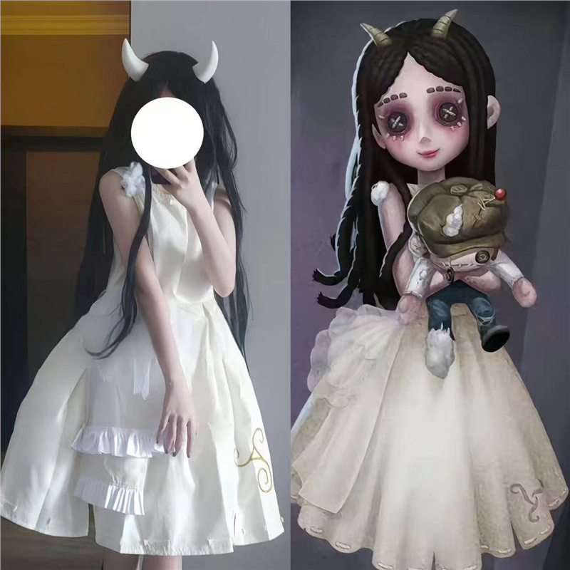 第五人格小女孩cos服小女孩爱丽丝可爱少女连衣裙cosplay动漫套装