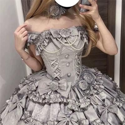 现货洛丽塔裙子lolita巴巴露亚jsk礼服连衣裙优雅Lolitacos公主