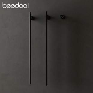 beedooi缤迪意大利设计暗装预埋式智能加热烘干电热毛巾架 BJ106
