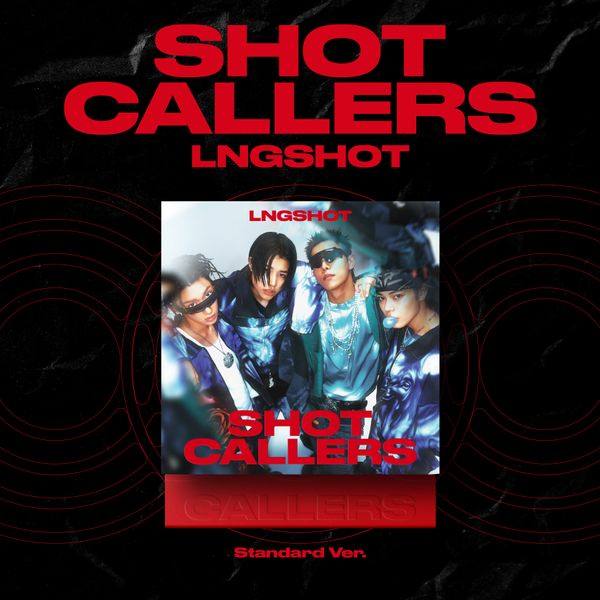 LNGSHOT龙虾出道EP专辑 SHOT CALLERS朴宰范官方正版周边特典小卡