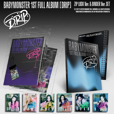 BABYMONSTER 宝怪新专辑正规1辑 正规一DRIP正版周边小卡写真集