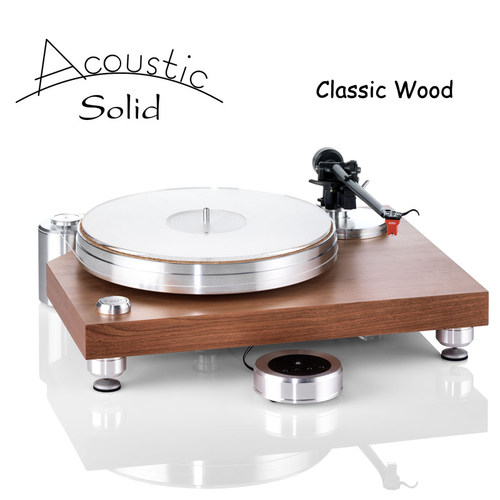 实丽SolidClassicWood黑胶唱机