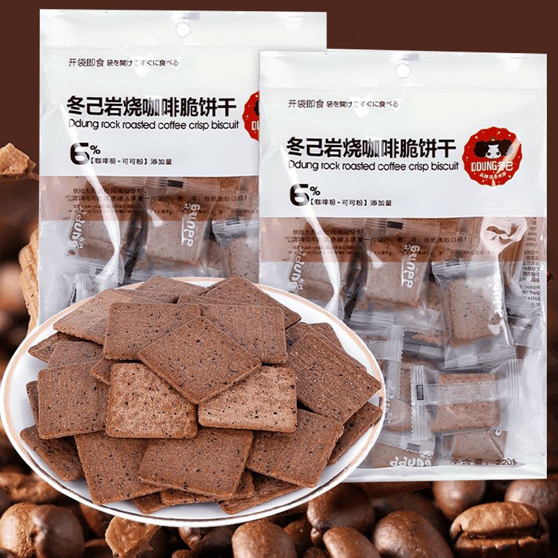 冬己岩烧咖啡黑巧饼干多味可选