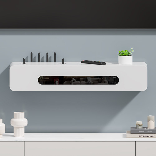 不挡信号机顶盒路由器收纳盒东泮