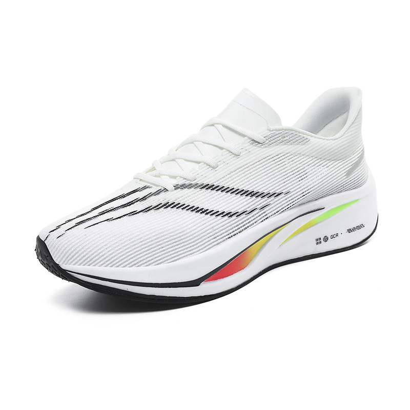 运动鞋男夏季新款透气潮鞋飞电4C碳板跑步鞋情侣款休闲鞋子网面鞋