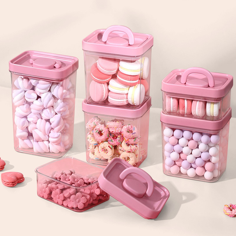 厨房五谷杂粮食品级pet密封罐