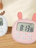 厨房提醒秒表计时器烹饪计时器倒计时闹钟学生儿童时间管理