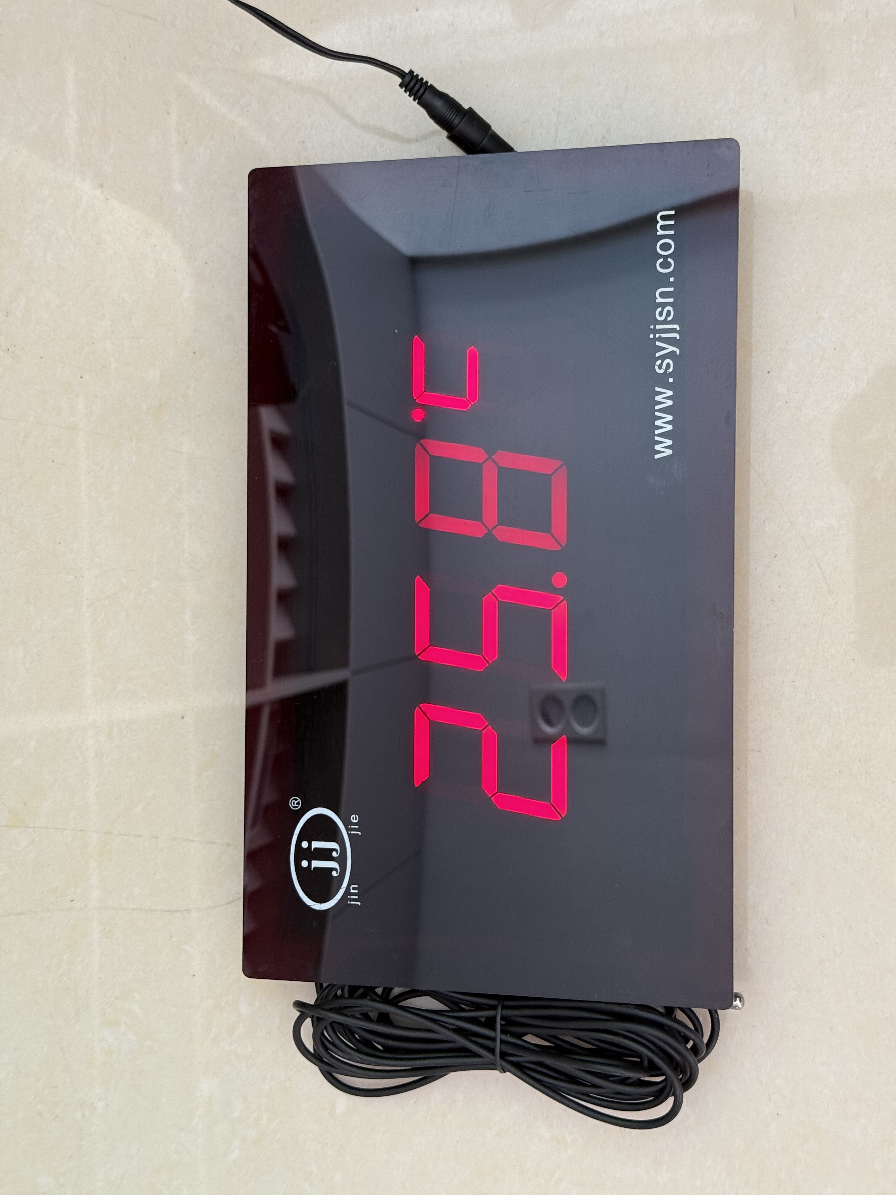 汇成桑拿洗浴设备嵌入式温度显示屏显示器温度表桑拿泡池汗蒸房